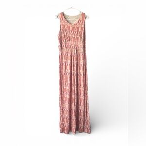 Daisy Fuentes Pink Sleeveless Scoop Neck Sundress